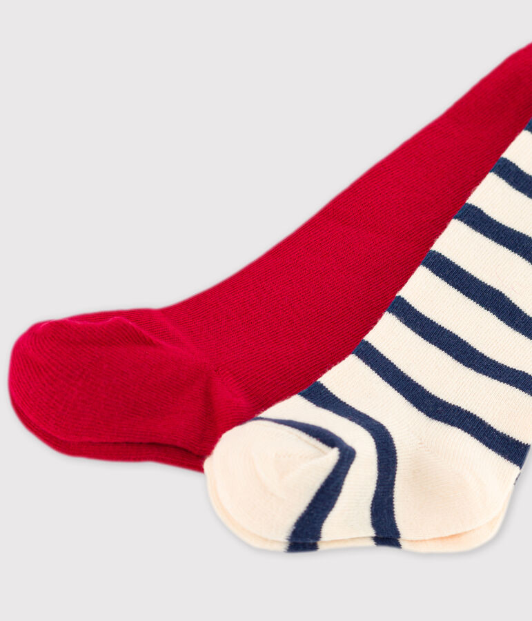 Babies' Jersey Tights - 2-Pack multicolor
