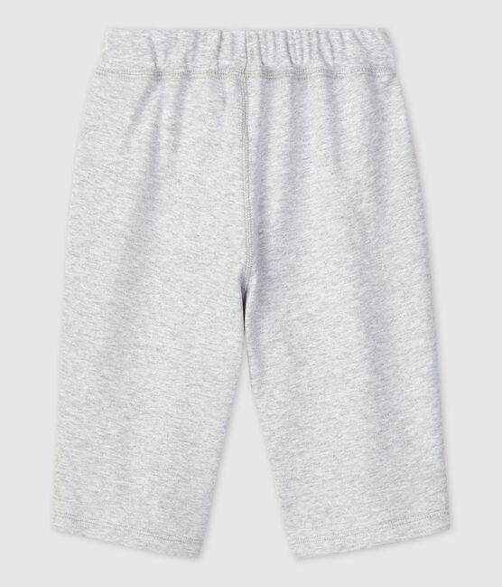 Boys' Cotton Bermuda Shorts POUSSIERE CHINE grey