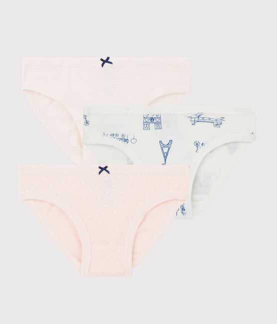 Girls' Paris Print Knickers - 3-Piece Set variante 1