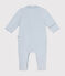 Babies' velour pyjamas GOMME blue