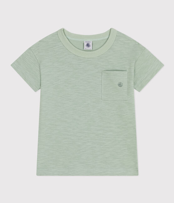 Boys' Slub Jersey T-shirt HERBIER green