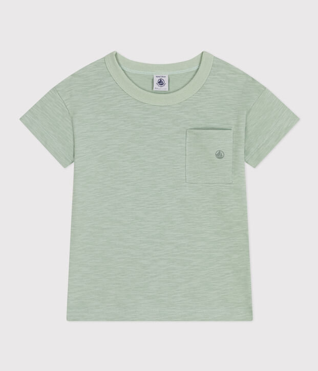 Boys' Slub Jersey T-shirt green