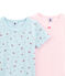 Little girl's short sleeved tee-shirtduo variante 1