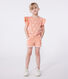 Children's printed short-sleeved cotton T-shirt