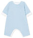 Babies' Long Jumpsuit in Quilted Tube Knit