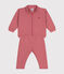 Babies' sweatshirt and trousers set ROSEWOOD pink