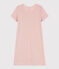 Girls' Plain Openwork Cotton Nightdress SALINE pink