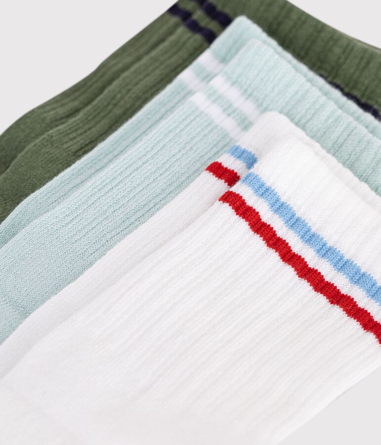Children's cotton sports socks - 3-pack variante 1