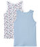 Set of 2 boys' tank tops LOT white