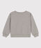 Boys' Fleece Sweatshirt CHATON CHINE grey