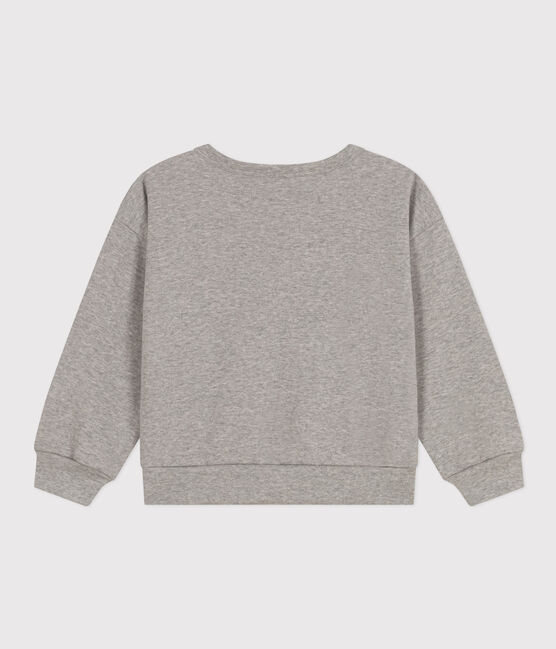 Boys' Fleece Sweatshirt CHATON CHINE grey