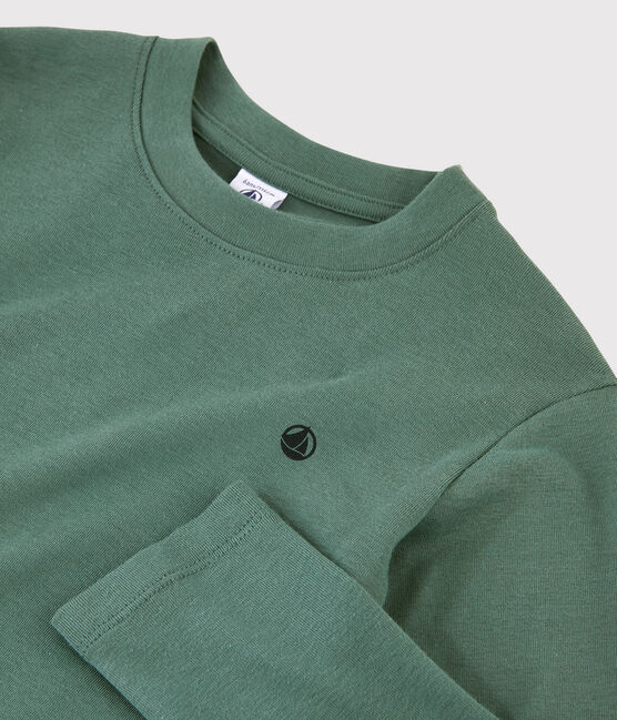Children's Unisex Cotton T-Shirt VALLEE green