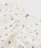 Girls' Birds Print Ribbed Pyjamas MARSHMALLOW white/MULTICO white