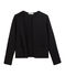 Women's Tube Knit Cardigan Jacket NOIR black/DORE yellow