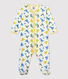Babies' Glow-In-The-Dark Monkey Themed Cotton Sleepsuit