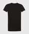 Women's Iconic Cotton Round Neck T-Shirt NOIR black