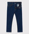 Boys' Straight-Fit Denim Trousers DENIM BRUT blue