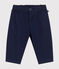 Babies' Serge Trousers MEDIEVAL blue