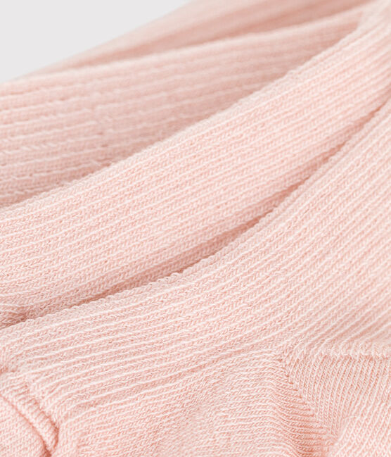 Babies' woollen tights SALINE pink