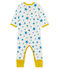 Baby Boys' Footless Sleepsuit MARSHMALLOW white/ALASKA blue