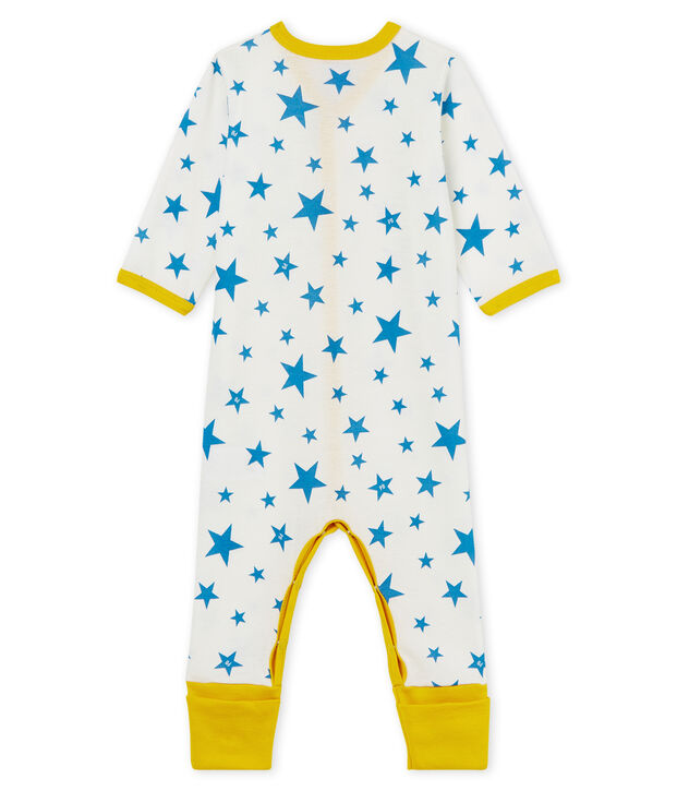 Baby Boys' Footless Sleepsuit white/blue
