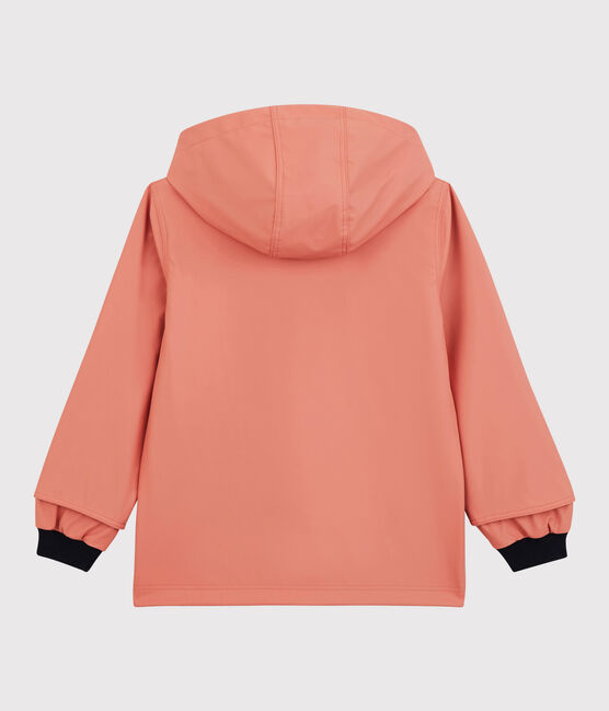 CHILDREN'S UNISEX ICONIC RECYCLED RAINCOAT PAPAYE pink