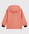 CHILDREN'S UNISEX ICONIC RECYCLED RAINCOAT PAPAYE pink