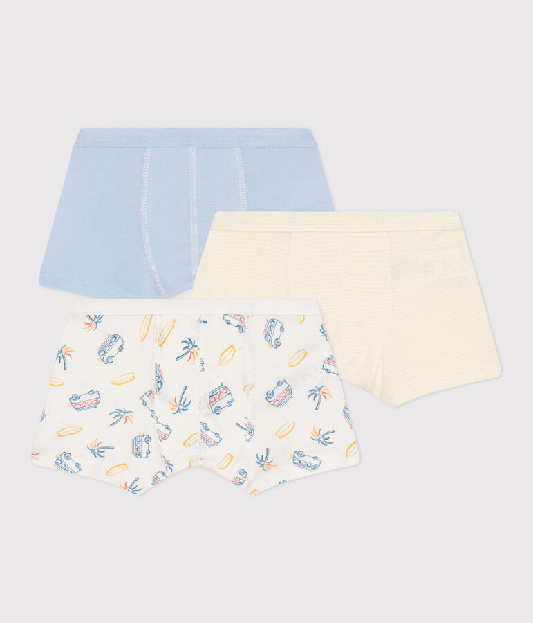 Children's van print cotton boxers with thin waistbands - 3-Pack variante 1