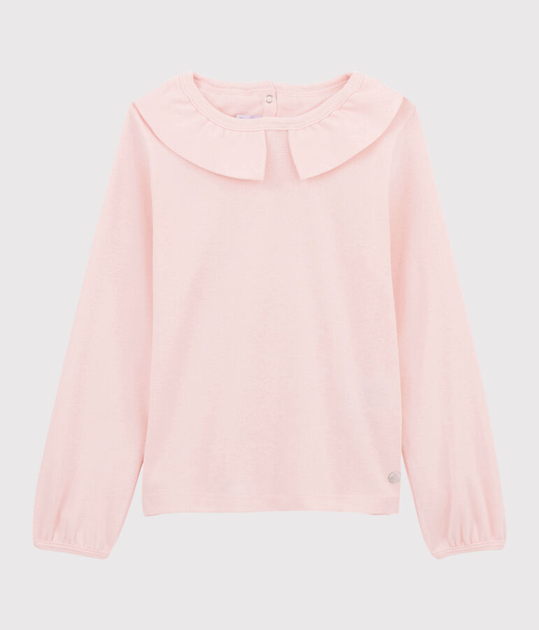 Girls' Collared T-shirt pink
