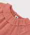 Girls' Organic Cotton Gauze Blouse PAPAYE pink