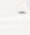 Women's Straight Round-Neck Cotton T-Shirt ECUME white