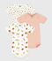 Pack of babies' short sleeved fruit print bodies variante 1