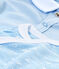 Set of 2 newborn baby girls' long-sleeved bodysuits LOT white