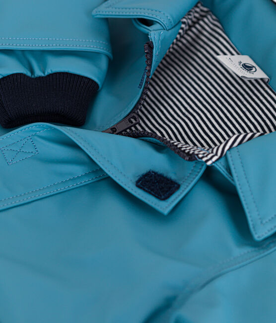 Babies' Iconic Raincoat AZUL blue