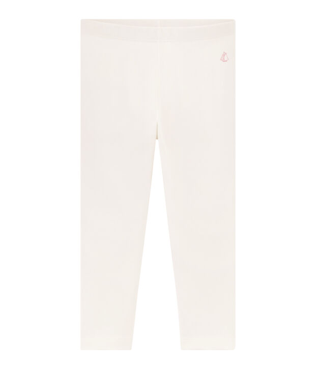Girls' Cropped Leggings white