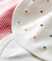 Baby girl's bib trio variante 1