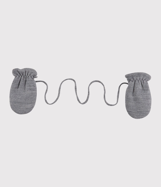 Babies' Microfleece-Lined Mittens grey