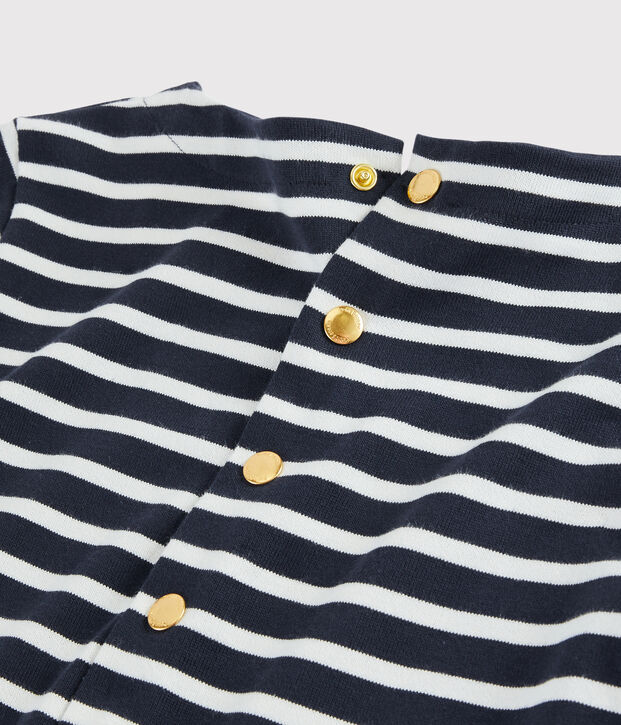 Women's Breton striped dress blue/white