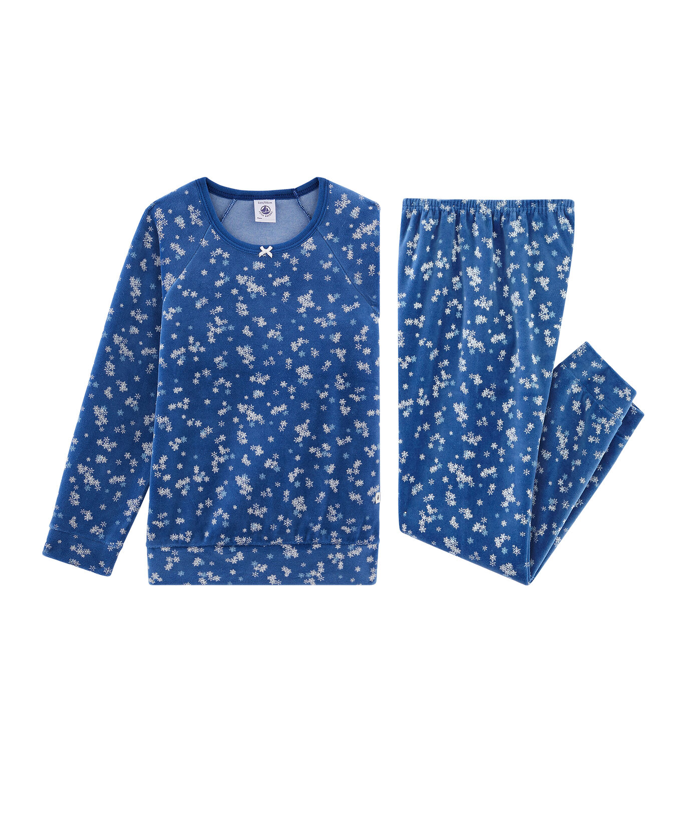 Girls' Velour Pyjamas Petit Bateau