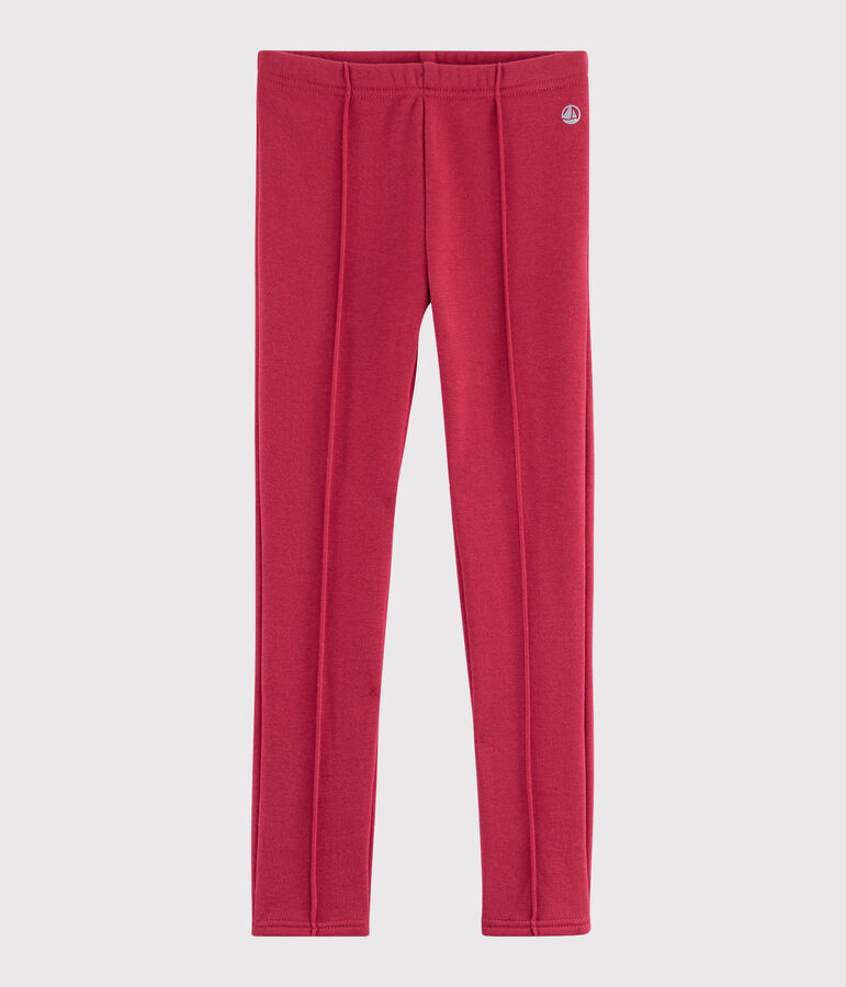 Girls' Fleece Jeggings pink