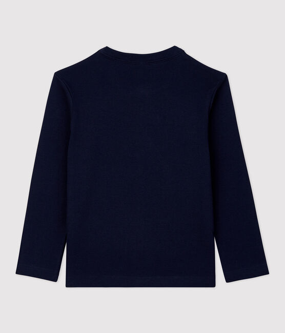 Children's Unisex Organic Cotton T-Shirt SMOKING blue