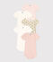 Babies' Short-Sleeved Floral Cotton Bodysuits - 5-Pack variante 1