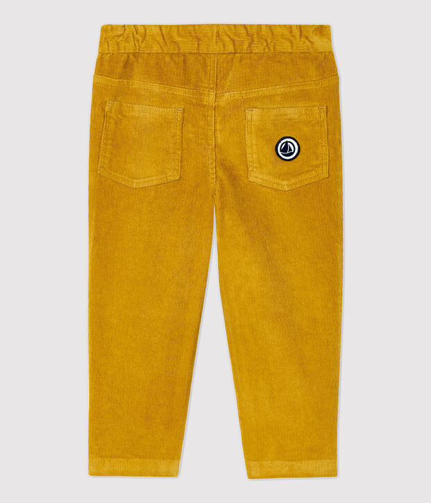 Babies' Velour Trousers yellow