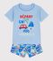 Children's short car print cotton pyjamas FLO /MULTICO