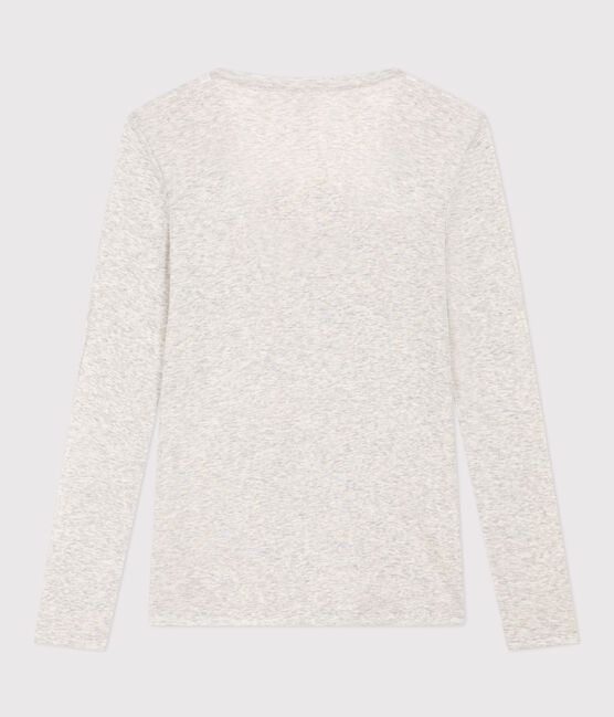Women's second-skin light cotton T-shirt BELUGA CHINE grey