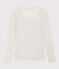 Women's second-skin light cotton T-shirt BELUGA CHINE grey