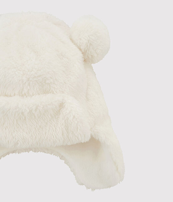 Girls' Woolly Hat MARSHMALLOW white
