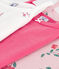 Pack of strappy floral-print cotton vests variante 1