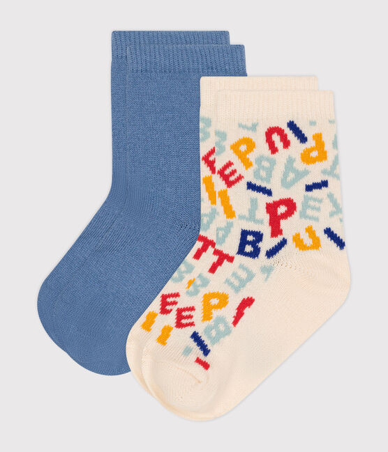 Babies' Petit Bateau cotton socks - 2-Pack variante 1