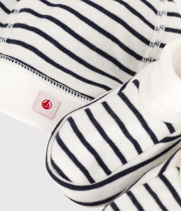 Babies' Sailor Striped Organic Cotton Breton Top - 2-Pack multicolor